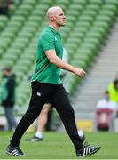 3 July 2021; Ireland forwards coach Paul O'Connell before the International Rugby Friendly match between Ireland and Japan at Aviva Stadium in Dublin. Photo by Brendan Moran/Sportsfile