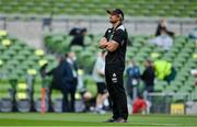 3 July 2021; Japan assistant coach Tony Brown before the International Rugby Friendly match between Ireland and Japan at Aviva Stadium in Dublin. Photo by Brendan Moran/Sportsfile