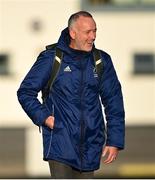 5 October 2021; Ireland head coach Mark Tumilty before an international friendly match between Ireland and Malaysia at Lisnagarvey Hockey Club in Hillsborough, Down. Photo by Ramsey Cardy/Sportsfile