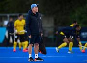 5 October 2021; Ireland assistant coach Jason Klinkradt before an international friendly match between Ireland and Malaysia at Lisnagarvey Hockey Club in Hillsborough, Down. Photo by Ramsey Cardy/Sportsfile