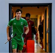 5 October 2021; Ireland captain Sean Murray before an international friendly match between Ireland and Malaysia at Lisnagarvey Hockey Club in Hillsborough, Down. Photo by Ramsey Cardy/Sportsfile