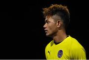 5 October 2021; Abu Kamal Azrai of Malaysia during an international friendly match between Ireland and Malaysia at Lisnagarvey Hockey Club in Hillsborough, Down. Photo by Ramsey Cardy/Sportsfile