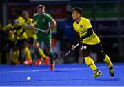 5 October 2021; Azuan Hasan of Malaysia during an international friendly match between Ireland and Malaysia at Lisnagarvey Hockey Club in Hillsborough, Down. Photo by Ramsey Cardy/Sportsfile