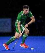 5 October 2021; Benjamin Walker of Ireland during an international friendly match between Ireland and Malaysia at Lisnagarvey Hockey Club in Hillsborough, Down. Photo by Ramsey Cardy/Sportsfile