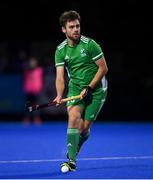 5 October 2021; Kyle Marshall of Ireland during an international friendly match between Ireland and Malaysia at Lisnagarvey Hockey Club in Hillsborough, Down. Photo by Ramsey Cardy/Sportsfile