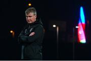 7 October 2021; Manager Stephen Kenny during a Republic of Ireland training session at the Baku Olympic Stadium Training Pitch in Baku, Azerbaijan. Photo by Stephen McCarthy/Sportsfile