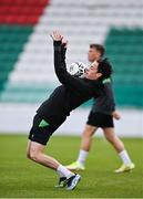 7 October 2021; Louie Watson during a Republic of Ireland U21's training session at Tallaght Stadium in Dublin. Photo by Sam Barnes/Sportsfile
