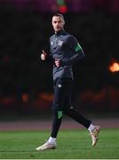 7 October 2021; Will Keane during a Republic of Ireland training session at the Baku Olympic Stadium Training Pitch in Baku, Azerbaijan. Photo by Stephen McCarthy/Sportsfile