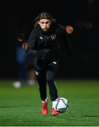 7 October 2021; Jeff Hendrick during a Republic of Ireland training session at the Baku Olympic Stadium Training Pitch in Baku, Azerbaijan. Photo by Stephen McCarthy/Sportsfile