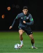 7 October 2021; Jamie McGrath during a Republic of Ireland training session at the Baku Olympic Stadium Training Pitch in Baku, Azerbaijan. Photo by Stephen McCarthy/Sportsfile