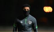 7 October 2021; Andrew Omobamidele during a Republic of Ireland training session at the Baku Olympic Stadium Training Pitch in Baku, Azerbaijan. Photo by Stephen McCarthy/Sportsfile