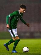 7 October 2021; Liam Murray of Republic of Ireland during the UEFA U17 Championship Qualifier match between Republic of Ireland and Andorra at Turner's Cross in Cork. Photo by Eóin Noonan/Sportsfile