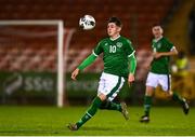 7 October 2021; Rocco Vata of Republic of Ireland during the UEFA U17 Championship Qualifier match between Republic of Ireland and Andorra at Turner's Cross in Cork. Photo by Eóin Noonan/Sportsfile