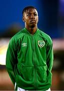 7 October 2021; Franco Umeh of Republic of Ireland before the UEFA U17 Championship Qualifier match between Republic of Ireland and Andorra at Turner's Cross in Cork. Photo by Eóin Noonan/Sportsfile