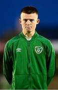 7 October 2021; Luke Browne of Republic of Ireland before the UEFA U17 Championship Qualifier match between Republic of Ireland and Andorra at Turner's Cross in Cork. Photo by Eóin Noonan/Sportsfile