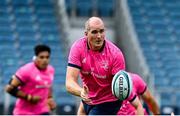 8 October 2021; Devin Toner during a Leinster rugby captain's run at the RDS Arena in Dublin. Photo by Harry Murphy/Sportsfile