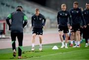 8 October 2021; Daryl Horgan during a Republic of Ireland training session at the Olympic Stadium in Baku, Azerbaijan. Photo by Stephen McCarthy/Sportsfile