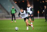 8 October 2021; Jamie McGrath during a Republic of Ireland training session at the Olympic Stadium in Baku, Azerbaijan. Photo by Stephen McCarthy/Sportsfile
