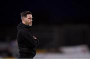 8 October 2021; Shamrock Rovers manager Stephen Bradley before the SSE Airtricity League Premier Division match between Dundalk and Shamrock Rovers at Oriel Park in Dundalk, Louth. Photo by Seb Daly/Sportsfile