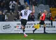 8 October 2021; Sean Murray of Dundalk celebrates after scoring his side's first goal during the SSE Airtricity League Premier Division match between Dundalk and Shamrock Rovers at Oriel Park in Dundalk, Louth. Photo by Seb Daly/Sportsfile