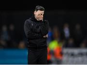 8 October 2021; Shamrock Rovers manager Stephen Bradley during the SSE Airtricity League Premier Division match between Dundalk and Shamrock Rovers at Oriel Park in Dundalk, Louth. Photo by Seb Daly/Sportsfile