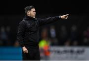 8 October 2021; Shamrock Rovers manager Stephen Bradley during the SSE Airtricity League Premier Division match between Dundalk and Shamrock Rovers at Oriel Park in Dundalk, Louth. Photo by Seb Daly/Sportsfile