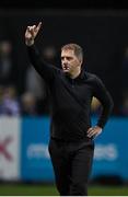 8 October 2021; Dundalk head coach Vinny Perth during the SSE Airtricity League Premier Division match between Dundalk and Shamrock Rovers at Oriel Park in Dundalk, Louth. Photo by Seb Daly/Sportsfile