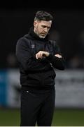 8 October 2021; Shamrock Rovers manager Stephen Bradley during the SSE Airtricity League Premier Division match between Dundalk and Shamrock Rovers at Oriel Park in Dundalk, Louth. Photo by Seb Daly/Sportsfile