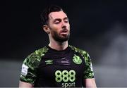 8 October 2021; Richie Towell of Shamrock Rovers reacts after his side's defeat in the SSE Airtricity League Premier Division match between Dundalk and Shamrock Rovers at Oriel Park in Dundalk, Louth. Photo by Ben McShane/Sportsfile