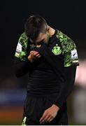 8 October 2021; Danny Mandroiu of Shamrock Rovers during the SSE Airtricity League Premier Division match between Dundalk and Shamrock Rovers at Oriel Park in Dundalk, Louth. Photo by Seb Daly/Sportsfile