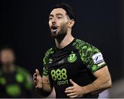 8 October 2021; Richie Towell of Shamrock Rovers during the SSE Airtricity League Premier Division match between Dundalk and Shamrock Rovers at Oriel Park in Dundalk, Louth. Photo by Seb Daly/Sportsfile