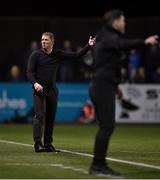 8 October 2021; Dundalk head coach Vinny Perth during the SSE Airtricity League Premier Division match between Dundalk and Shamrock Rovers at Oriel Park in Dundalk, Louth. Photo by Seb Daly/Sportsfile