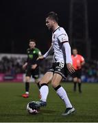 8 October 2021; Will Patching of Dundalk during the SSE Airtricity League Premier Division match between Dundalk and Shamrock Rovers at Oriel Park in Dundalk, Louth. Photo by Seb Daly/Sportsfile