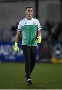 8 October 2021; Shamrock Rovers goalkeeper Leon Pohls before the SSE Airtricity League Premier Division match between Dundalk and Shamrock Rovers at Oriel Park in Dundalk, Louth. Photo by Seb Daly/Sportsfile