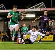 8 October 2021; Cian Bargary of Cork City on his way to scoring his side's third goal during the SSE Airtricity League First Division match between Cork City and Wexford at Turners Cross in Cork. Photo by Michael P Ryan/Sportsfile