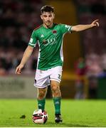 8 October 2021; Aaron Bolger of Cork City during the SSE Airtricity League First Division match between Cork City and Wexford at Turners Cross in Cork. Photo by Michael P Ryan/Sportsfile