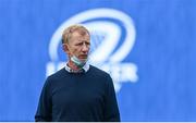 9 October 2021; Leinster head coach Leo Cullen before the United Rugby Championship match between Leinster and Zebre at the RDS Arena in Dublin. Photo by Harry Murphy/Sportsfile