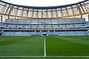 9 October 2021; A general view of the Baku Olympic Stadium before the FIFA World Cup 2022 qualifying group A match between Azerbaijan and Republic of Ireland at Baku Olympic Stadium in Baku, Azerbaijan. Photo by Stephen McCarthy/Sportsfile
