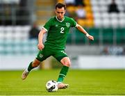 8 October 2021; Lee O'Connor of Republic of Ireland during the UEFA European U21 Championship Qualifier match between Republic of Ireland and Luxembourg at Tallaght Stadium in Dublin.  Photo by Eóin Noonan/Sportsfile