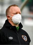 8 October 2021; Republic of Ireland team doctor Mortimer O’Connor during the UEFA European U21 Championship Qualifier match between Republic of Ireland and Luxembourg at Tallaght Stadium in Dublin.  Photo by Eóin Noonan/Sportsfile