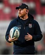 8 October 2021; Ulster forwards coach Roddy Grant before the United Rugby Championship match between Ulster and Benetton at Kingspan Stadium in Belfast. Photo by Ramsey Cardy/Sportsfile