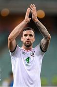 9 October 2021; Shane Duffy of Republic of Ireland following the FIFA World Cup 2022 qualifying group A match between Azerbaijan and Republic of Ireland at the Olympic Stadium in Baku, Azerbaijan. Photo by Stephen McCarthy/Sportsfile