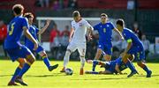 10 October 2021; Oliwier Wojciechowski of Poland in action against Andorra during the UEFA U17 Championship Qualifying Round Group 5 match between Poland and Andorra at The Mardyke in Cork. Photo by Eóin Noonan/Sportsfile