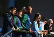 10 October 2021; Republic of Ireland coaches including David Meyler, centre, during the UEFA U17 Championship Qualifying Round Group 5 match between Poland and Andorra at The Mardyke in Cork. Photo by Eóin Noonan/Sportsfile