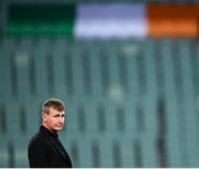 9 October 2021; Republic of Ireland manager Stephen Kenny before the FIFA World Cup 2022 qualifying group A match between Azerbaijan and Republic of Ireland at the Olympic Stadium in Baku, Azerbaijan. Photo by Stephen McCarthy/Sportsfile