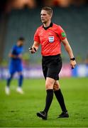 9 October 2021; Referee Espen Eskas during the FIFA World Cup 2022 qualifying group A match between Azerbaijan and Republic of Ireland at the Olympic Stadium in Baku, Azerbaijan. Photo by Stephen McCarthy/Sportsfile
