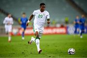9 October 2021; Chiedozie Ogbene of Republic of Ireland during the FIFA World Cup 2022 qualifying group A match between Azerbaijan and Republic of Ireland at the Olympic Stadium in Baku, Azerbaijan. Photo by Stephen McCarthy/Sportsfile