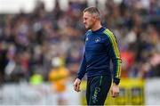 10 October 2021; Dunloy manager Gregory O'Kane during the Antrim County Senior Club Hurling Championship Final match between Dunloy and O'Donovan Rossa at Corrigan Park in Belfast. Photo by Ramsey Cardy/Sportsfile