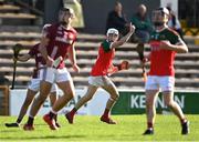 10 October 2021; Cian Kenny of James Stephen's celebrates scoring a point during the Kilkenny County Senior Hurling Championship quarter-final match between James Stephen's and Dicksboro at UPMC Nowlan Park in Kilkenny. Photo by Piaras Ó Mídheach/Sportsfile