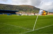 10 October 2021; A general view before the Antrim County Senior Club Hurling Championship Final match between Dunloy and O'Donovan Rossa at Corrigan Park in Belfast. Photo by Ramsey Cardy/Sportsfile